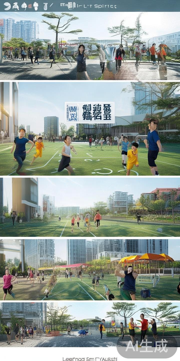 例如，通过在天府新区设立多个公共体育场馆和运动点，